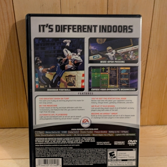 EA Sports Arena Football for PlayStation 2 Pre-owned - Picture 3 of 6